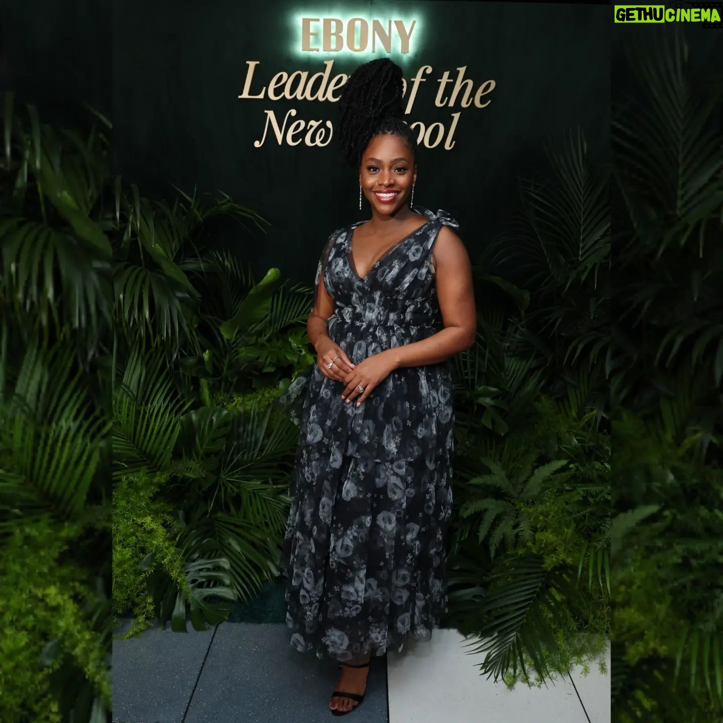 Teyonah Parris Instagram - No one I'd rather be sleepless and covered in baby drool and spit up with than you, my love, but glad to see we can still clean up when we need to!! π Thank you @ebonymagazine for honoring me and so many other talented artists at your 'Leaders of the New School in Hollywood' event!! π€