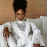 Teyonah Parris Instagram - Black Excellence Brunch 💐 #TheyClonedTyrone premieres July 21st!!