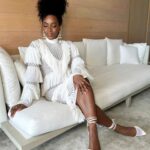 Teyonah Parris Instagram - Black Excellence Brunch 💐 #TheyClonedTyrone premieres July 21st!!