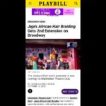 Teyonah Parris Instagram – Can we stop and celebrate Queen @jjbioh for a moment, yall??!! Multi-gifted actor, playright, wife, mama, producer, fraaaand (and more!)- Jocelyn Bioh!! Jocelyn’s play ‘JaJa’s African Hair Braiding’ is only the THIRD play by a black playwright to have its World Premiere on Broadway!!  

YOU ARE PHENOMENAL, Sis, and your gift has given space for so many others to shine so bright- @nikiyahmathis @whitneywhite, @dedeayinde, @lachanze, @tarajiphenson, the entire brilliant cast, and sooo many more!!

@JajasAfricanHairbraiding is a gift to us all- in a billion ways! Jocelyn, Thank you for your persistence, for your voice, and for centering communities whose humanity and heart deserve to be seen and celebrated 

Love you, boo!!  Keep taking up ALLLL  the space and be as LOUD as ya wanna cuz we dang sure need you here. 🙏🏾

If you haven’t already run and go see #jajasbroadway, yall!! It’s soooo good!! 🖤🖤🖤