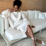 Teyonah Parris Instagram - Black Excellence Brunch 💐 #TheyClonedTyrone premieres July 21st!!