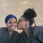 Teyonah Parris Instagram - My mommy surprised me with a Mommy/Daughter Babymoon where we focused on rest, relaxation, and reflection to mark this very special moment in my life of becoming a Mama, myself. So grateful for your love and guidance, Mom. Praying i will be even a fraction of the Mama you've been for me- to my child! Love you!! 🖤