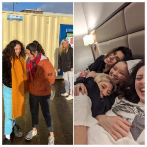 Thaddea Graham Instagram - Hands down the best experience of my life.

Thank you @brownjryan for creating this world for us to explore, @noemispanos and our Euston family for jumping on board alongside Chris Martin, and @chrisbaugh23 for steering us through some pretty unpredictable seas.

A massive thanks to our incredible crew in the production office, workshops and on the ground with us who kept us trucking forwards relentlessly and tirelessly - we’d be nothing without you. 

@louisekielycasting thank you for bringing all of these incredibly talented humans into the room and subsequently into my life - you found some quare good’ns 😈

We fell head over heels in love with each other and this city like absolute saps, made something we’re super proud of/ excited about and had some deadly craic whilst we were at it. Grateful doesn’t even begin to cover it. So proud of every single one of this team 💚

Wrecked (w/t) will be coming to you later this year on BBC3 🛳🐥☠️