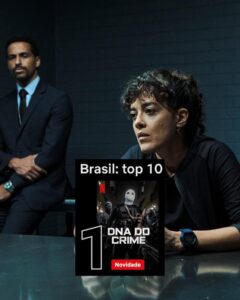 Thais Lago Instagram - DNA do Crime chegou direto no Top #1 de séries mais assistidas da @netflixbrasil e no Top 10 em diversos países do mundo, como Alemanha, EUA, França, México e Argentina. Confira já todos os episódios dessa série policial que conta com #MaeveJinkings, #MariOliveira e #ThaisLago no elenco e #BrunoPasseri como co-chefe de roteiro. Imperdível!