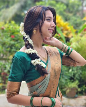 Thamanna Pramod Instagram - Happy Onam🌼

Pc: @pradeepek