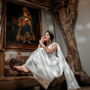 Thamanna Pramod Instagram - SHAKUNTALA🪞🪕🕊

Pc: @prajith_idex_signature 
@sa_jin_s 
Makeup: @bijireji_rock_paper_ladies_sal