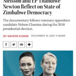 Thandiwe Newton Instagram - “This is not just a Zimbabwean story, it’s a story about the importance of democracy and what happens when it’s disintegrated.” - #CamillaNielsson #ZimbabweanLivesMatter @thehollywood_reporter #NaveenKumar #President