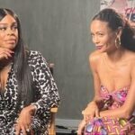 Thandiwe Newton Instagram - Always wanted to meet @niecynash1 and it was instant crush. Radiating a life force which I just sucked up with a straw for the full hour. Love you woman (and I definitely wanna try that gadget 🤫🤭🤤). X Thandiwe @theproblem streaming now on @appletvplus