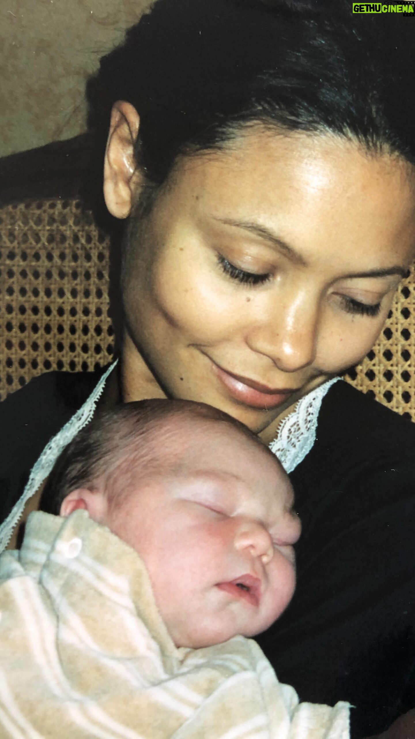 Thandiwe Newton - 13K Likes - Happy Birthday to the ultimate gift that keeps on giving. My one-kit-wonder for so many years, plopped in her car seat from make up trailers to locations, pouting and brows furrowed in a face that you knew was going to stop traffic with its twinkling sweet death stare.
She remained cross at every injustice (“horrible people”😋) aware of her self worth (“don’t worry Mummy, I’m way cooler than you when you were 12”), even at 4 she was determined to outsize her older sister (“Rip, to mice I am massive”) always supportive of my raging against the machine (“Here she goes again”) and even at 9, an advocate of passive resistance (“I love arguing, it’s like a Sport I could take up”)
There’s a reason they’re called millennials - because they’re everything we’ve ever been and should have been and could have been and want to be. We as human beens (she’s gonna HATE THAT 😝).
Oh my Bugs, only one more tragic paragraph to go…
@nicoparkerofficial shines right at the centre of that, for me. The birth of everything cool.
My baby.
I love you forever and ever after that.
Sorry I embarrass you. But you’re just so f***ing excellent.
X