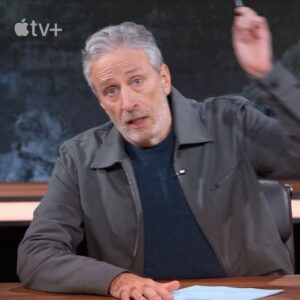Thandiwe Newton Instagram - Back in the day, pregnant with @ripley.parker on the first season of #JonStewart show. 

Proud to be part of his (much needed) return to social commentary, @theproblem. Watch now on @appletvplus.