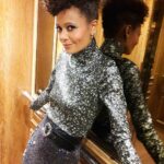 Thandiwe Newton Instagram - Vibing my own flashback 🤣 Getting back to Life. @Erdem yumminess @kaymontano