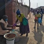 Thandiwe Newton Instagram – #KuchengetanaTrust relief kitchen in Chitungwiza #Zimbabwe provides food for a community of around 3000 people per day(!!). Even before #COVID Zimbabwe was facing severe food shortages and a devastating economic crisis. Let’s help raise money and awareness of this incredible organisation. If you can donate please help Samantha and the other volunteers provide a meal for the Kuchengetana community this #WorldFoodDay (Oct 16th). Link to donate is in my story and bio. And If you can’t donate please share this post. Together let’s help restore hope and dignity to these communities in Zimbabwe, one plate at a time. #ZimbabweanLivesMatter 🇿🇼