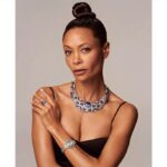Thandiwe Newton Instagram - My @malaikadrc sisters! Thank you for the love! I’m thrilled to see the #Malaika community in the Democratic Republic of Congo thrive, and know that I was part of creating such a huge difference in the lives of so many by donating my latest @bulgari campaign shoot to this incredible organisation. I can’t wait to visit, see the wells and spend time with Gloriel, Maria and Oldane. X Thandiwe