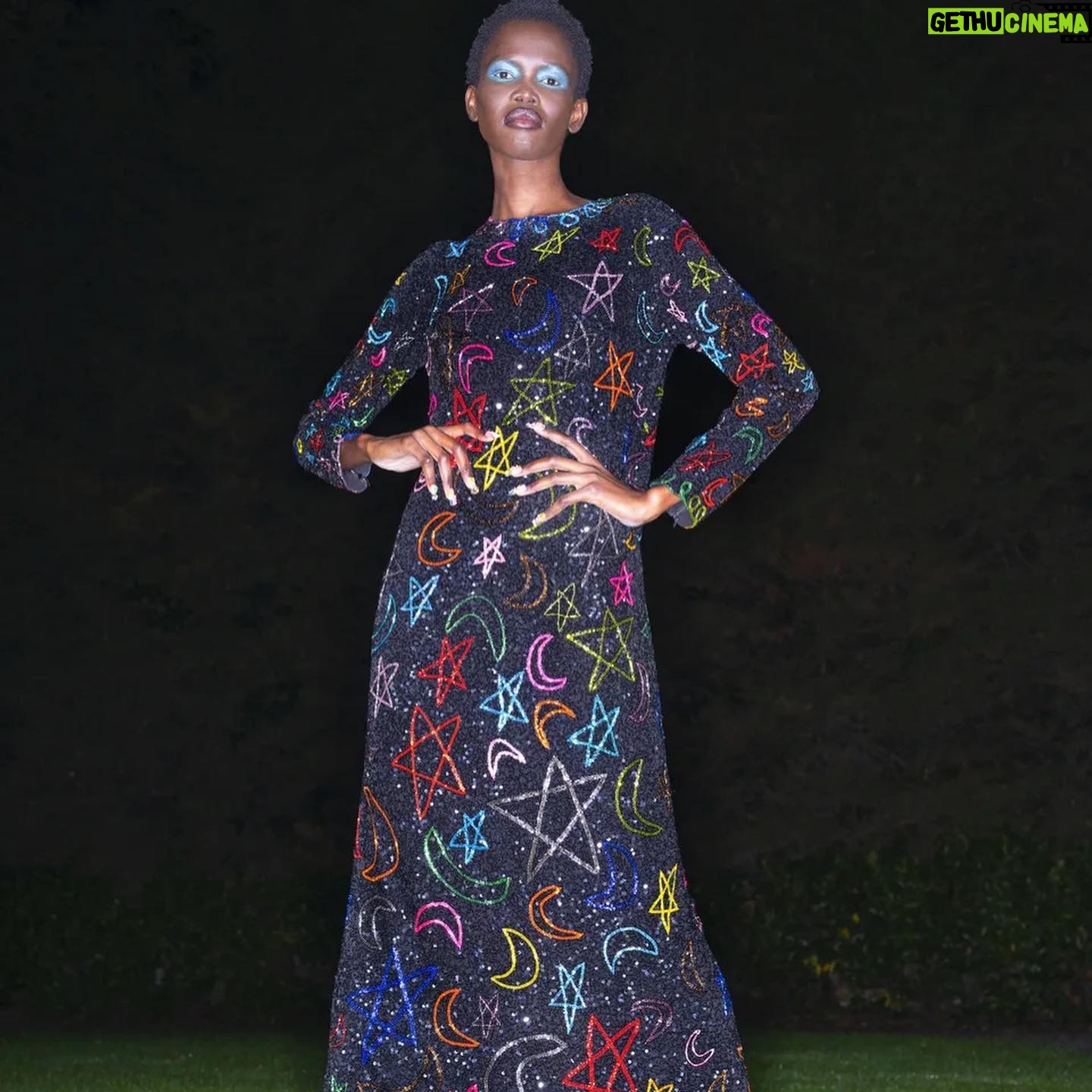 Thandiwe Newton - 4.5K Likes - I mean, hello Saturday! @ashish new collection has me creaming at the counter.
I’m sorry - HOW gorgeous are these looks? Where ARE we? Don’t you want to go there and dream the night away? Ahhhhhh.
And he’s the loveliest human. Always there for me - fashion-wise. And he gives no f**ks - his work is his art is his protest is his stream of consciousness is Ashish 🙏🏽
And we both live in Kilburn 😝 Hail up the #KilburnMassive #KilburnQueersForever
Hope you all get to daydream a little this weekend. Hang in there - “we’re all in the gutter, but some of us are looking at the stars” - I think that was Oscar Wilde …
X Thandiwe