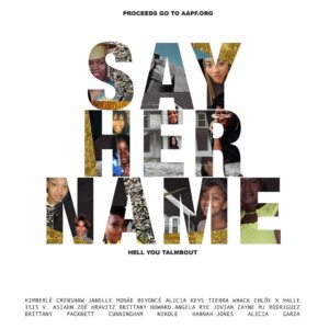 Thandiwe Newton Instagram - We are collectively singing #SayHerName, a new song by @JanelleMonae, featuring @beyonce, @kimberlecrenshaw, @aliciakeys, @chloexhalle and many others. By shining a light on police violence against Black women, girls and femmes, this anthem reminds us that our movement must rein for intersectional racial justice. We need you! Stream the song on your favorite platform and visit @AAPolicyForum for ways to get involved with the #SayHerName campaign.