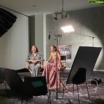 Thandiwe Newton Instagram - Always wanted to meet @niecynash1 and it was instant crush. Radiating a life force which I just sucked up with a straw for the full hour. Love you woman (and I definitely wanna try that gadget 🤫🤭🤤). X Thandiwe @theproblem streaming now on @appletvplus