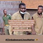 Thandiwe Newton Instagram - #FreeMako Never stopping. Fighting for Zimbabwe is like breathing. Fighting for life. And the point to life, is life itself. We all matter. Rusununguko ✊🏾 Freedom for all X Thandiwe #ZimbabweanLivesMatter🇿🇼