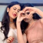 Thanuja Puttaswamy Instagram – Radhika & Priyanka❤️ #sisterschallenge #agniparikshaserial #ztka2022