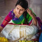 Thanuja Puttaswamy Instagram - ♥️✨ . . . . . . . Pc; @sandeepgudalaphotography ❤️ Saree; @sudikshaa_dudyala ❤️