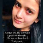 Thanuja Puttaswamy Instagram - 😇✨ . . . #positivevibes #positivethinking #positivity #positivequotes #positiveenergy #positivemind #positivepeople #positivevibesonly✨ #positivelifestyle