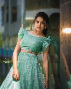 Thanuja Puttaswamy Instagram - 22/2/22🌟 . . . . @aarushireddylabel #universe #thankyou #onelife #positive