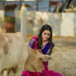 Thanuja Puttaswamy Instagram - 🤍✨ #traditional #love #thanujaputtaswamy #instagood #instagram