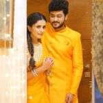Thanuja Puttaswamy Instagram - Pleasure sharing Screen with you😇 @siddhardhvarma_official #radhika #Kailash #Agni Pareeksha . . . . . . . . . #instagood #instagram