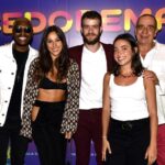 Thati Lopes Instagram - Dia 22 estreia nos cinemas CEDO DEMAIS com essa turminha boa 🧡 @raccordproducoes 📷 @granatocristina_