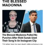 The Blessed Madonna Instagram - 2023. Blood, sweat, tears… glitter.