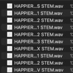 The Blessed Madonna Instagram – The Happier stems – a valentines present from me to you ❤️ Please love, cherish and (on this one occasion) manipulate them as you see fit. Downloadable for one week only. Excited to see what y’all come up with.