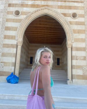 Thea Sofie Loch Næss Instagram - 🩵LEBANON🩵