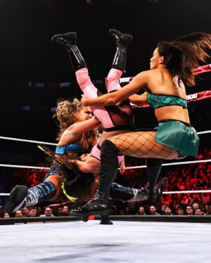 Theresa Lee Schuessler Instagram - A big congratulations to my former tag team partner for getting drafted to Raw! Even though I still hate you… you’re one of the hardest working people I know and are going to absolutely kill it on the main roster 💪🏼
.
.
Be sure to tune in tonight for Night 2 of the WWE Draft!