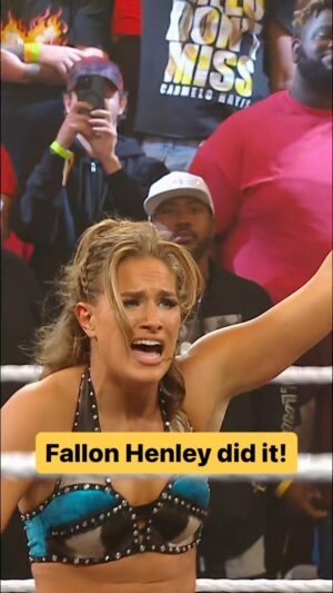 Theresa Lee Schuessler Instagram - @fallon_wwe won HUGE on #WWENXT and qualified for Iron Survivor this Saturday at #NXTDEADLINE!