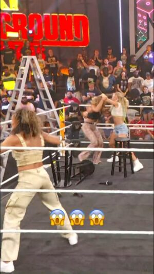 Theresa Lee Schuessler Instagram - @mrstonewwe just announced that they’ll be a Six-Women Tag Team Match TONIGHT! 👊 #WWENXT