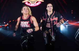 Theresa Serrano Instagram - RESPECT THIS

#StarkIsWar #shaynabaszler #ZoeyStark #TagTeam #WWERaw