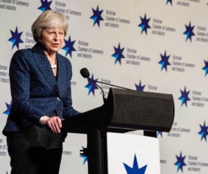 Theresa May Instagram - Thanks to @LiberalAus for hosting me on my first visit to Australia last week. The 🇬🇧 & 🇦🇺 are not just friends and allies, but share the deepest bonds of family, heritage & values. 

Held conversations addressing our shared global interests of security, stability & prosperity. Great to see @scottmorrisonmp @turnbullmalcolm @josh.frydenberg.mp @marise.payne @dantehan @senatormichaeliacash & others from @ausgov 

Met inspiring advocates for increasing women’s representation in politics & business including @womenonboards_au @wgeagency & heard from researchers from @jdrfaus, the type 1 diabetes charity.