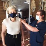 Theresa May Instagram – I just had my first Covid-19 jab. It is safe, effective & painless.

When it’s your turn, please #TakeTheVaccine. Only by protecting each other can we defeat this virus.

Thanks to all the brilliant researchers, volunteers, NHS & military personnel for their truly heroic efforts.