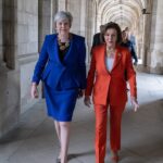 Theresa May Instagram - It was a great pleasure to host my friend @speakerpelosi at Parliament for a discussion of the 🇬🇧🇺🇸 partnership and our shared challenges at home & abroad. In a world where our values are under threat, the alliance between our two countries has never been more important.