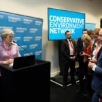 Theresa May Instagram - Net Zero isn’t a cost to be minimised – it’s the growth opportunity of the century, worth £1 trillion to British business by the end of the decade. A pleasure to be in Manchester speaking to @conservatives members at #CPC23.