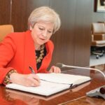 Theresa May Instagram – Good to see @antonioguterres again at the UN to discuss human trafficking & the situation in Ukraine. In particular, how governments can help prevent modern slavery & protect unaccompanied child refugees, who are being left to the mercy of criminal gangs attempting to make money from their suffering.