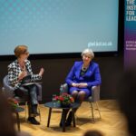 Theresa May Instagram – Great to talk to @juliagillard about the challenges women face both online and in everyday attitudes. Her work at the Global Institute for Women’s Leadership shows we still have a lot to do and we must keep our feet on the accelerator #iwd2022