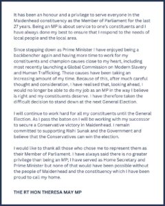 Theresa May Instagram -