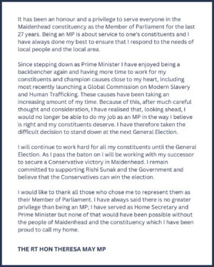 Theresa May Instagram - 