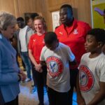 Theresa May Instagram - On Monday I hosted a reception to celebrate positive opportunities and showcase the work of those who help steer young people away from violent crime. It was a pleasure to hear first-hand about the great work being done.