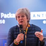 Theresa May Instagram - This week I've been talking to international businesses & governments about the work of the Global Commission on Modern Slavery & Human Trafficking. Delighted to speak alongside @the_anti_slavery_collective @princesseugenie Jose Manuel Barroso & John Schultz @hpe on how to tackle this great human rights issue of our time.