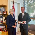 Theresa May Instagram - Thanks to @LiberalAus for hosting me on my first visit to Australia last week. The 🇬🇧 & 🇦🇺 are not just friends and allies, but share the deepest bonds of family, heritage & values. Held conversations addressing our shared global interests of security, stability & prosperity. Great to see @scottmorrisonmp @turnbullmalcolm @josh.frydenberg.mp @marise.payne @dantehan @senatormichaeliacash & others from @ausgov Met inspiring advocates for increasing women’s representation in politics & business including @womenonboards_au @wgeagency & heard from researchers from @jdrfaus, the type 1 diabetes charity.
