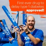 Theresa May Instagram – Today’s news on the US approval of teplizumab is a historic breakthrough towards eradicating type 1 diabetes.
Proud to be Ambassador for @jdrf_uk whose funding & research over three decades has been instrumental in the development of this game-changing therapy.
Read more: https://jdrf.org.uk/news/worlds-first-type-1-diabetes-disease-modifying-drug-approved-in-the-us/