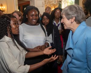 Theresa May Instagram - On Monday I hosted a reception to celebrate positive opportunities and showcase the work of those who help steer young people away from violent crime. 
It was a pleasure to hear first-hand about the great work being done.