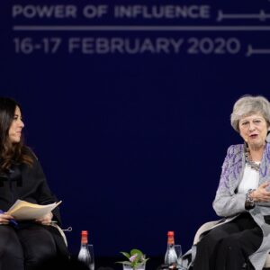 Theresa May Instagram - It was a pleasure to speak at the Global Women’s Forum Dubai about the contribution of women to business and society, alongside inspirational female entrepreneurs and officials from around the world #GWFD2020