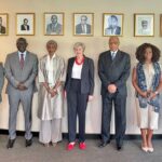 Theresa May Instagram - Great to see @antonioguterres again & meet @unitednations Ambassadors to discuss the work of the Global Commission on Modern Slavery & Human Trafficking. The time has come to restore political momentum towards tackling these heinous crimes.